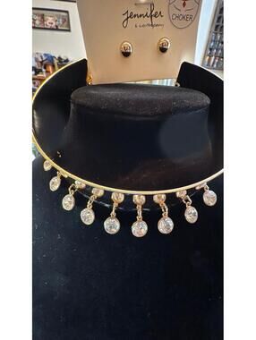 Jennifer & Co choker w/earrings